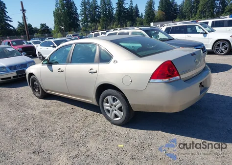 2008 Chevrolet Impala Ls from USA, damaged, VIN 2G1WB58K081304963